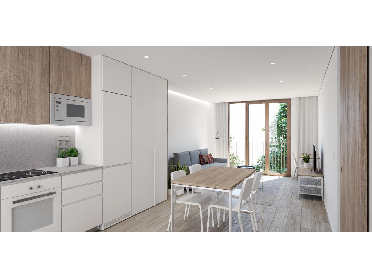 Piso de ESTUDIANTE moderno – nueva construcción Moncada – Ref. 001373 Piso de ESTUDIANTE moderno – nueva construcción Moncada – Ref. 001373